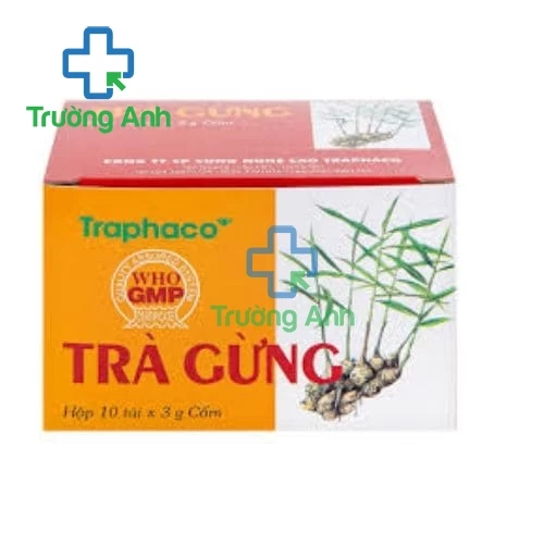 Trà gừng Traphaco - Giúp trị đau bụng hiệu quả